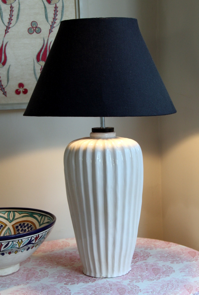 White Lamp (c.45cm x 20cm)